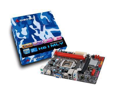 Biostar T. Madre micro ATX H61MLV, S-1155, 16GB DDR3 para Core i3 i5 i7 