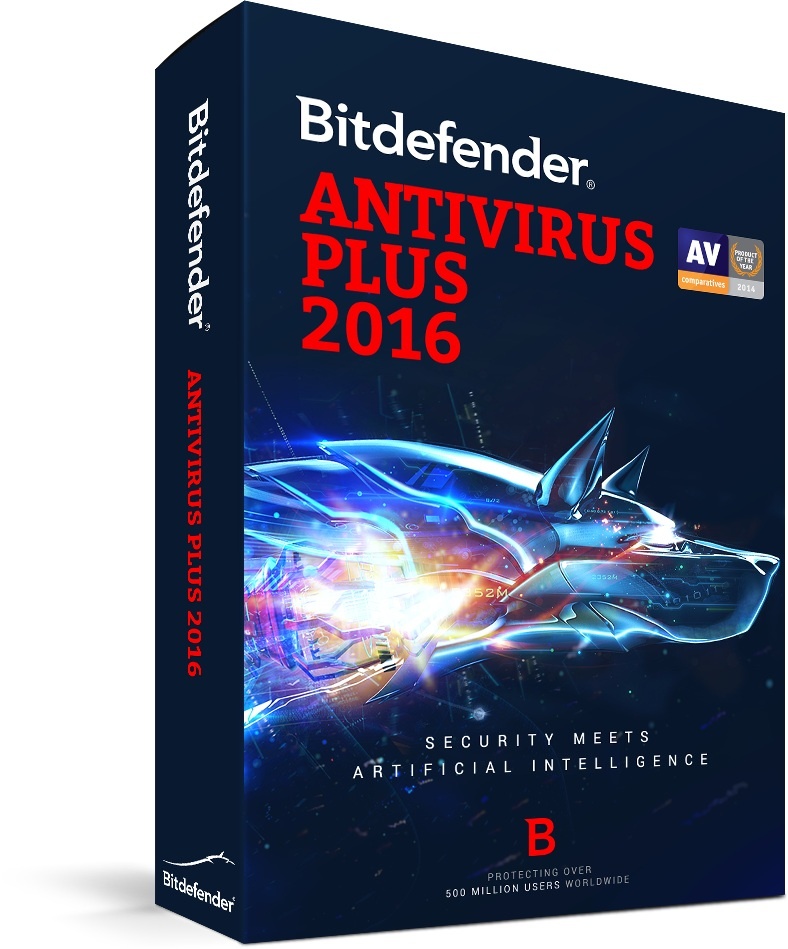 Bitdefender Antivirus Plus 2016, 10 PCs, 2 Años, Windows