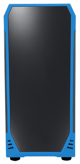 Gabinete BitFenix Aegis Core con Ventana, Midi-Tower, ATX/micro-ATX/mini-ITX, USB 3.0, sin Fuente, Negro/Azul