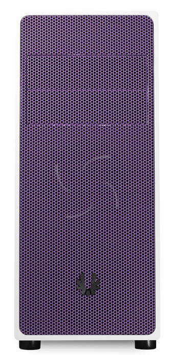 Gabinete Gamer BitFenix Neos Window ATX con Ventana, Midi-Tower, ATX/micro-ATX/mini-ITX, USB 2.0, sin Fuente, Purpura/Blanco