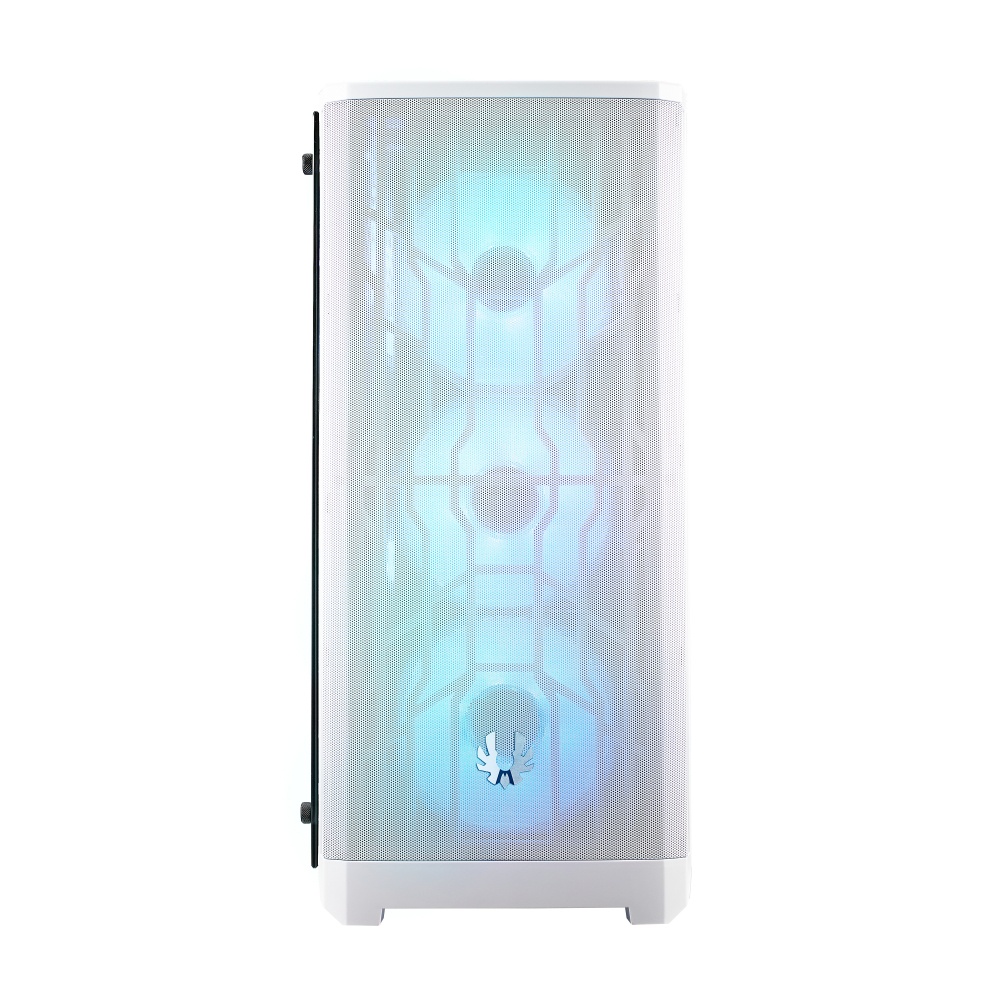 Gabinete BitFenix NOVA MESH TG con Ventana RGB, Tower, ATE/ATX/Micro ATX/Mini-ITX, USB, sin Fuente, Blanco