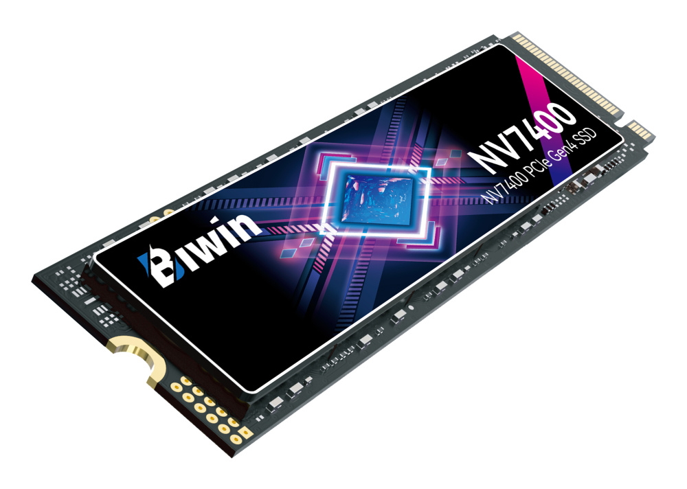 SSD Biwin NV7400 NVMe, 2 TB, M.2, 6500 MB/s Escritura, 7450 MB/s ...