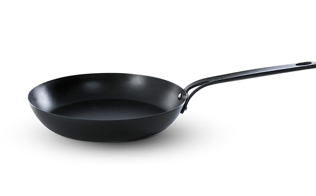 BK Sartén Black Steel, 26cm, Antiadherente, Negro