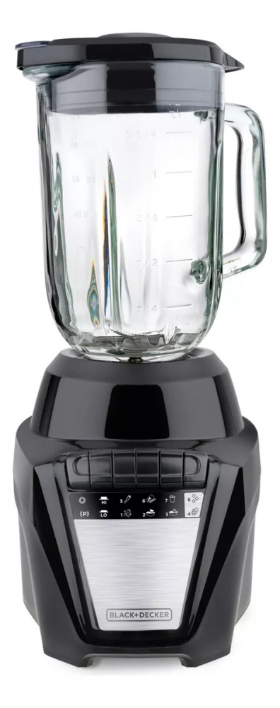 Black & Decker Licuadora BL0876-1BDLA, 1.2 Litros, 700W, 10 Velocidades, Negro