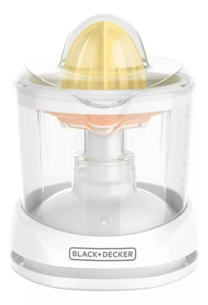 Black & Decker Exprimidor de Cítricos E0397, 1 Litro, 30W, Blanco