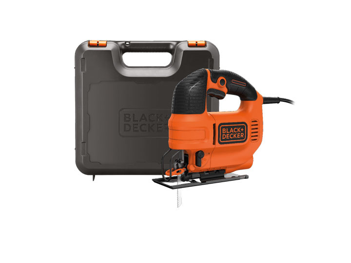 Black & Decker Sierra Caladora KS701PEK, 550W, Alámbrico, Naranja/Negro