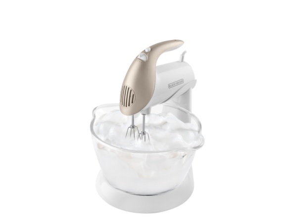 Black & Decker Batidora MX900WG, 250W, 5 Velocidades, Blanco