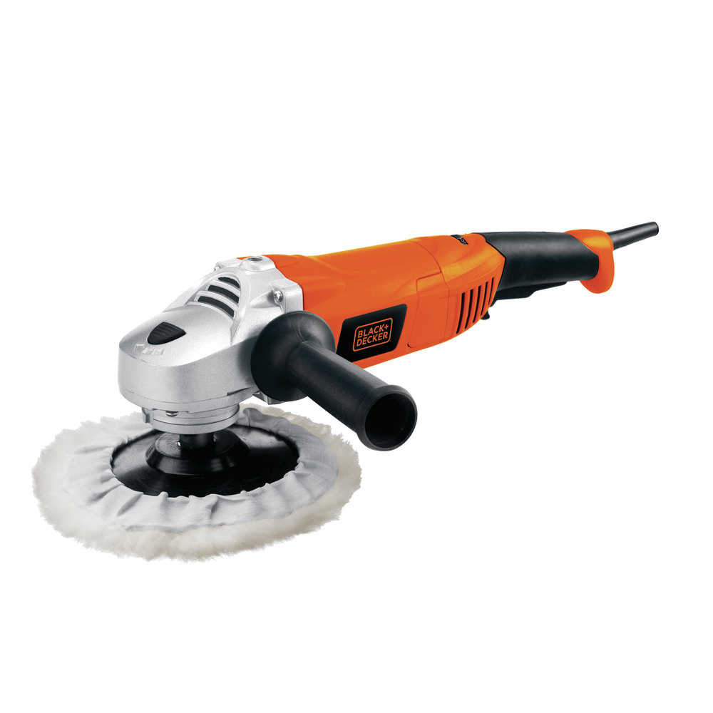 Black & Decker Pulidora Profesional WP1500K, 1300W, 7", Naranja