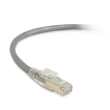 Black Box Cable Patch Cat6a UTP Blindado sin Enganches RJ-45 Macho - RJ-45 Macho, 4.5 Metros, Gris