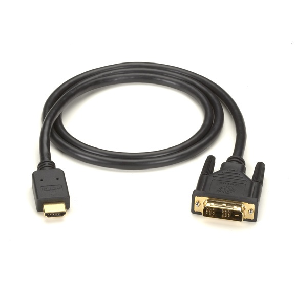 Black Box Cable HDMI Macho - DVI-D Macho, 2 Metros, Negro