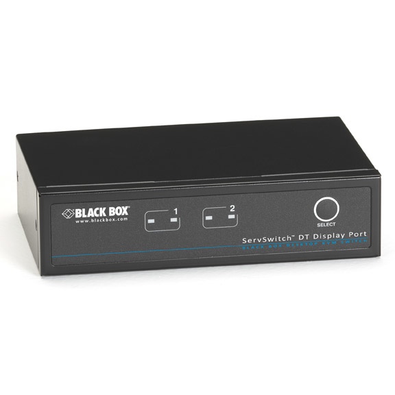 Black Box Switch KVM KV9702A, 6x USB 2.0, 3x DisplayPort, 6x 3.5mm