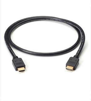 Black Box Cable con Ethernet HDMI A Macho - HDMI A Macho, 2 Metros, Negro