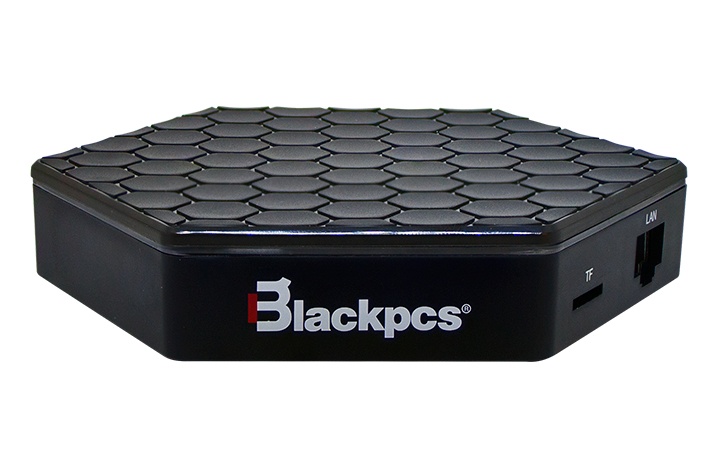 Blackpcs TV Box E0304K-BL, Android 7.1, 16GB, 4K, WiFi, HDMI, 2x USB 2.0
