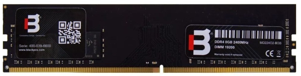 Memoria RAM Blackpcs DDR4, 2400MHz, 8GB, Non-ECC, CL15