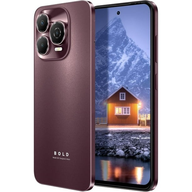 BLU BOLD K20 6.7" Dual SIM, 256GB, 4GB RAM, Morado