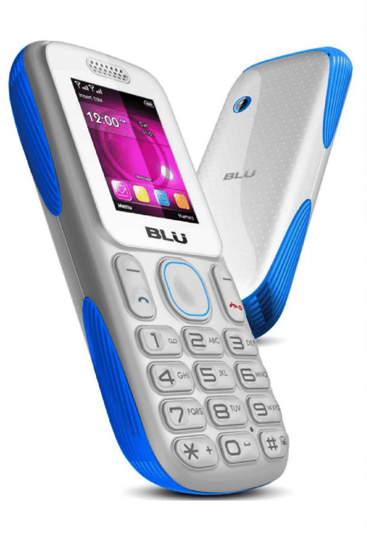 Celular Blu TANK 1.8", SIM Dual, Bluetooth, Azul/Blanco