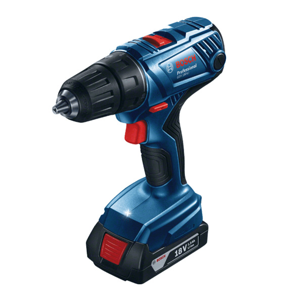Bosch Taladro de Batería GSR 180 LI, Inalámbrico, Reversible, 1/2", Azul