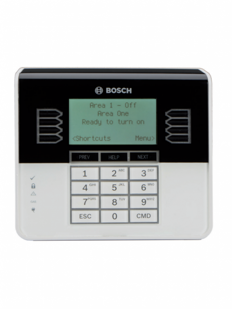 Bosch Teclado FMR-7036, Alámbrico, Negro/Blanco