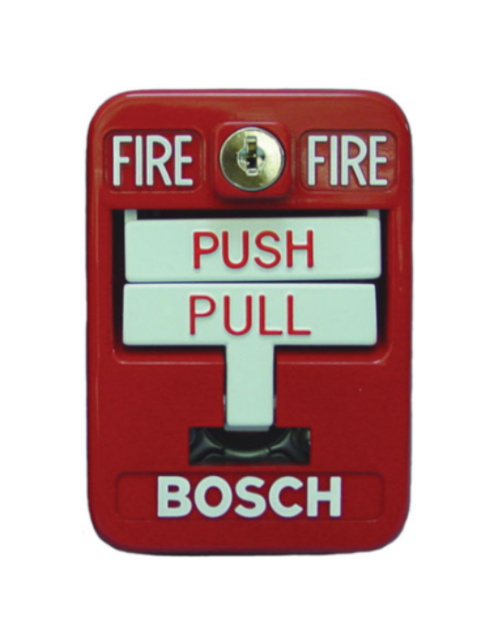 Bosch Estación Manual Doble Acción Contra Incendio FMM-100DATK, Alámbrico, Rojo
