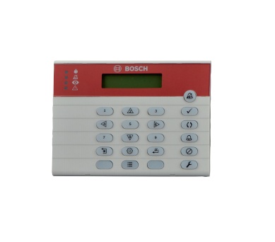 Bosch Teclado FMR-7033, Alámbrico, Rojo/Blanco