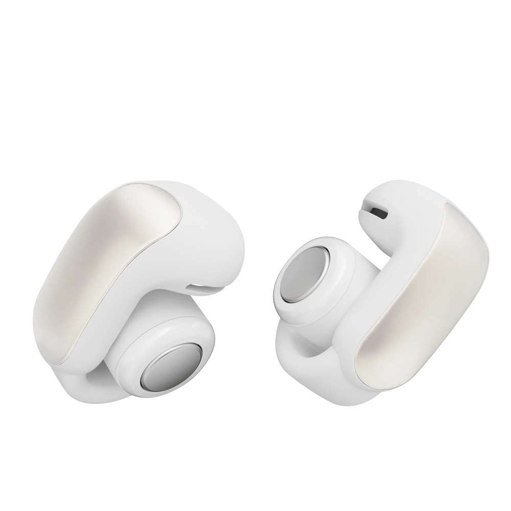 Bose Audífonos Intrauriculares con Micrófono Ultra Open-Ear, Alámbrico/Inalámbrico, Bluetooth, Blanco