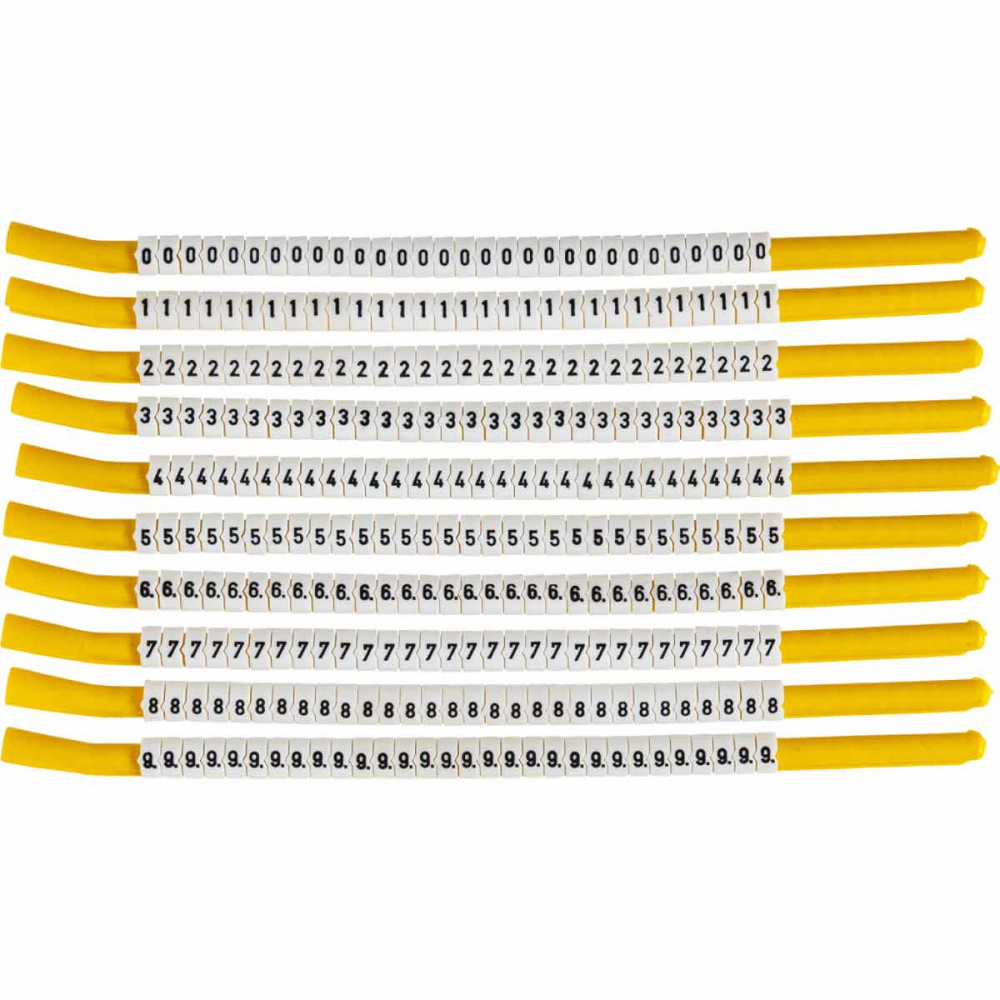 Brady Etiquetas para Cable ClipSleeve, 8 - 10 AWG, 10 Piezas