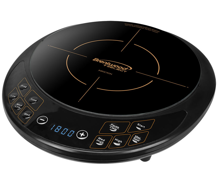 Brentwood Parrilla Eléctrica TS-391, 1 Quemador, 1800W, Negro