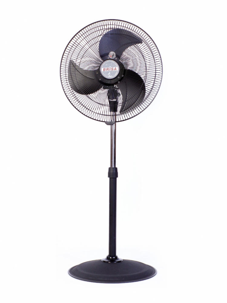 Brisa Ventilador PO-18, 3 Velocidades, 18", Negro 