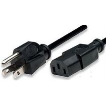 BRobotix Cable de Poder de CPU a Pared, 1.8 Metros, Negro