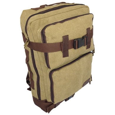 BRobotix Mochila África para Laptop 17", Tabaco