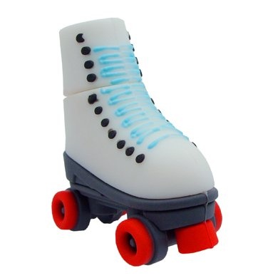 Memoria USB BRobotix 180300-12, 16GB, USB 2.0, Patín Rojo