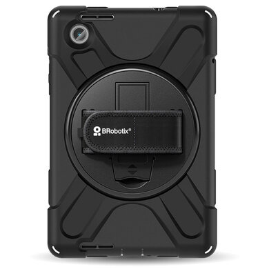 BRobotix Funda Uso Rudo de Silicona para Tablet Lenovo K10 10.3", Negro