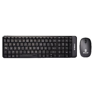 Kit de Teclado y Mouse BRobotix 6000618, Inalámbrico, RF Inalámbrico, Negro, Español