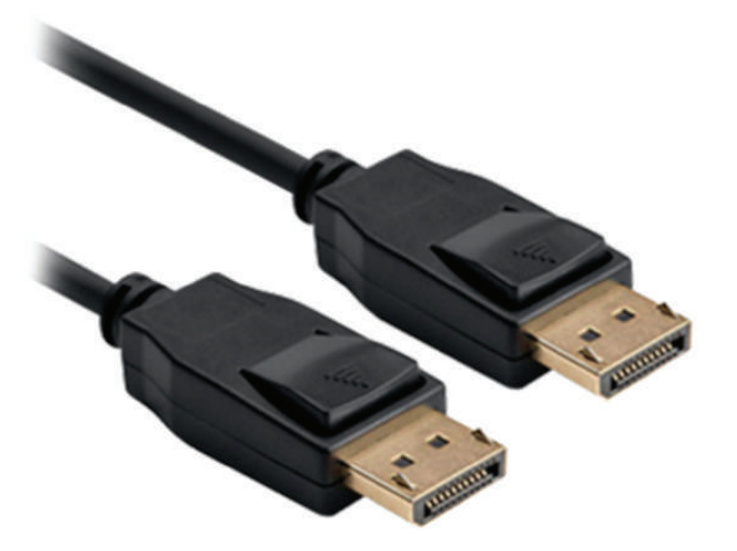 BRobotix Cable DisplayPort Macho - DisplayPort Macho, 2K/4K, 1 Metro, Negro