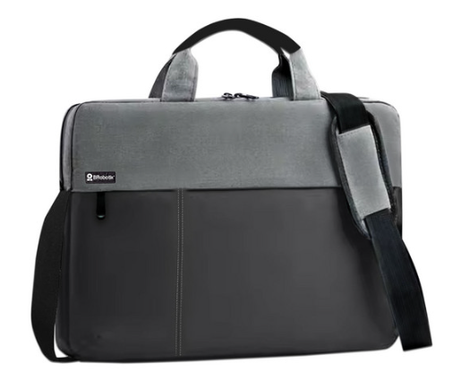 BRobotix Maletín de Poliéster/Poliuretano 6006757 para Laptop 17", Negro