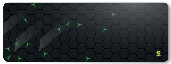 Mousepad Gamer BRobotix 6007099, 90cm x 400mm, Grosor 3mm