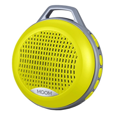 BRobotix Bocina Bluetooth con Árnes/Radio/Lector, 3W RMS, Amarillo