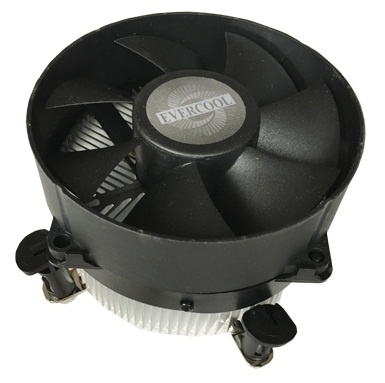Disipador CPU BRobotix 952539, 2600RPM, Negro