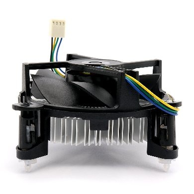 Disipador CPU BRobotix 952539-4, 95mm, 2600RPM, Negro