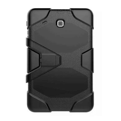 BRobotix Funda de Silicona para Tablet Samsung Galaxy TAB E 9.6", Negro