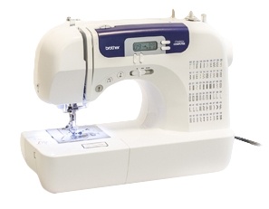 Brother CS6000I Máquina de Coser, 59 Puntadas, 1 Paso, Brazo Libre