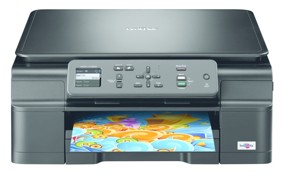 Brother DCP-J152W, Color, Inyección, Inalámbrico, Print/Scan/Copy