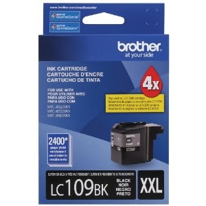 Cartucho Brother LC109BK Negro, 2400 Páginas
