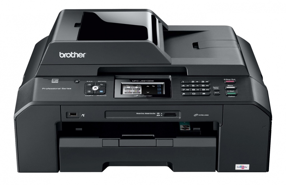 Multifuncional Brother MFC-J5910DW, Color, Inyección, Inalámbrico, Print/Scan/Copy/Fax