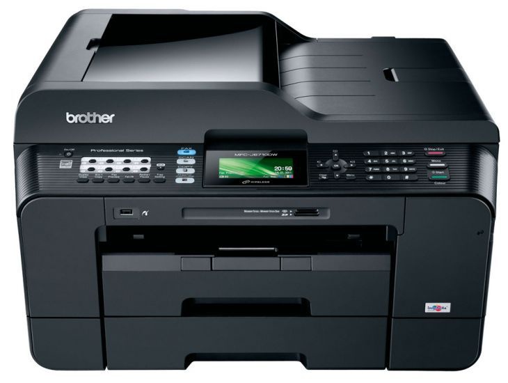 Multifuncional Brother MFC-J6710DW, Color, Inyección, Inalámbrico, Duplex, Print/Scan/Copy/Fax