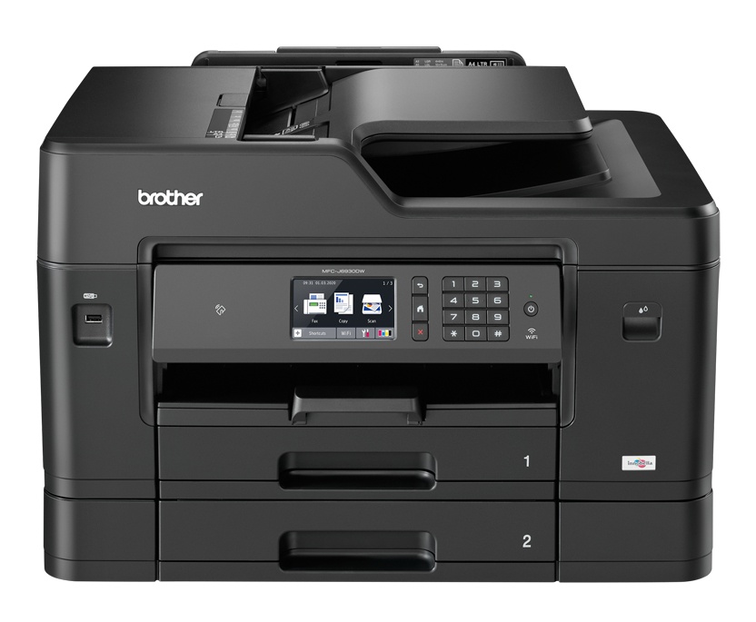 Multifuncional Brother MFC-J6930DW, Color, Inyección, Inalámbrico, Print/Scan/Copy/Fax