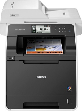 Multifuncional Brother MFC-L8850CDW, Color, Láser, Inalámbrico, Print/Scan/Copy/Fax