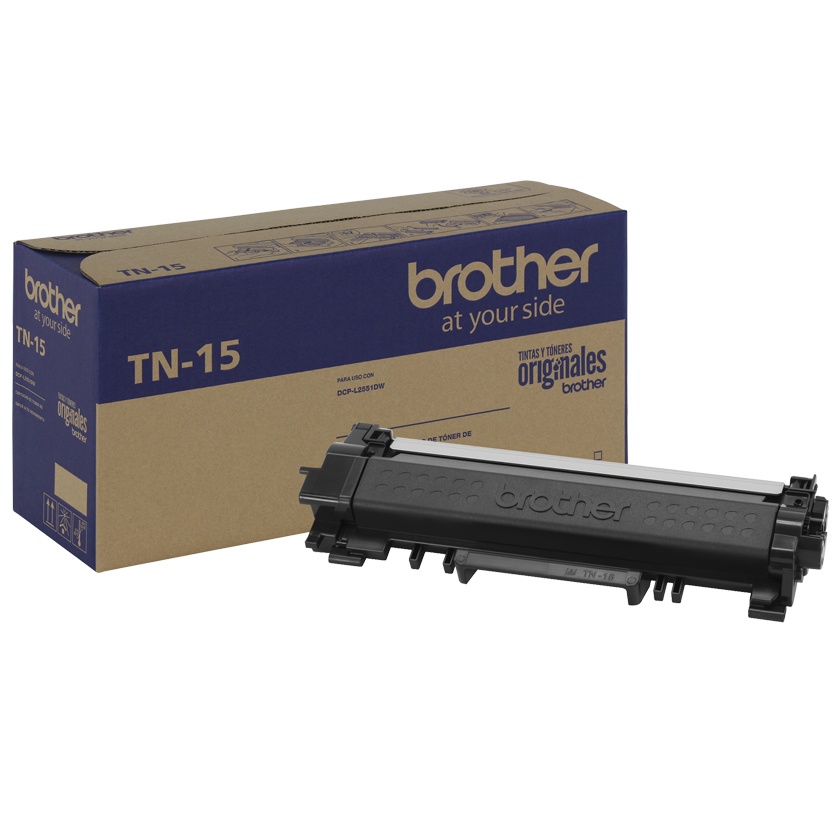 Tóner Brother TN-15 Alto Rendimiento Negro, 4.500 Páginas 
