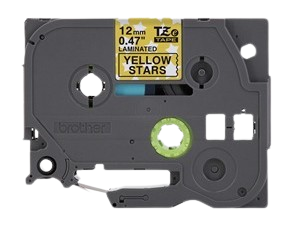Brother Cinta TZE-MPYS31 Amarillo, Transferencia Térmica, 12 mm x 4 Metros, 1 Pieza