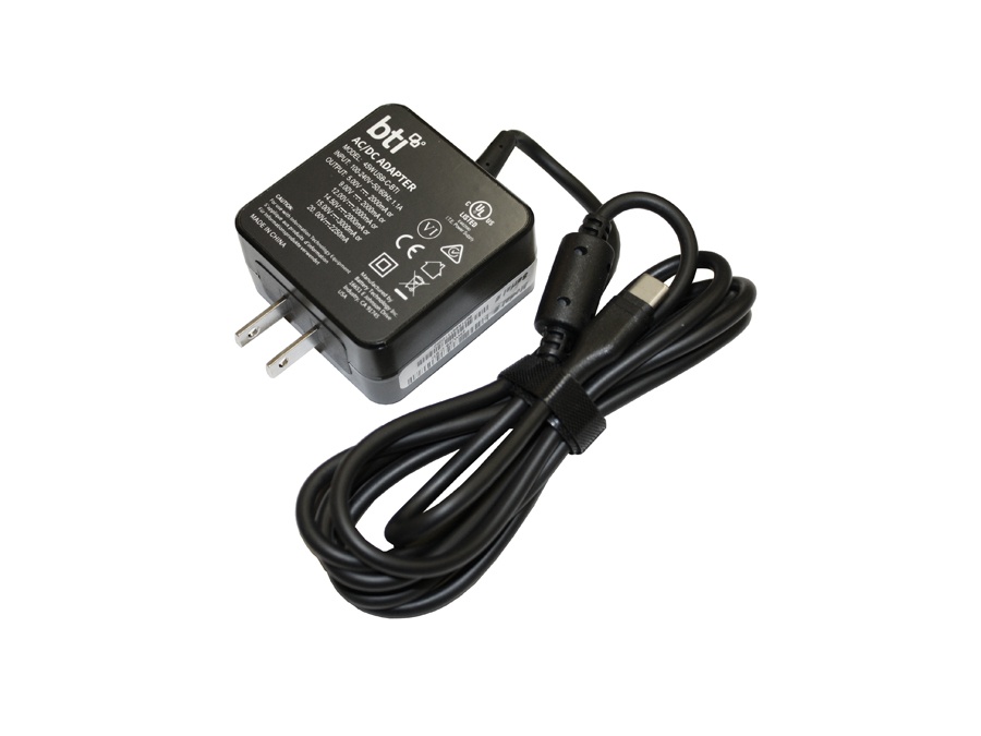 BTI Cargador para Laptop 4X20E75131-BTI, 45W, para Lenovo